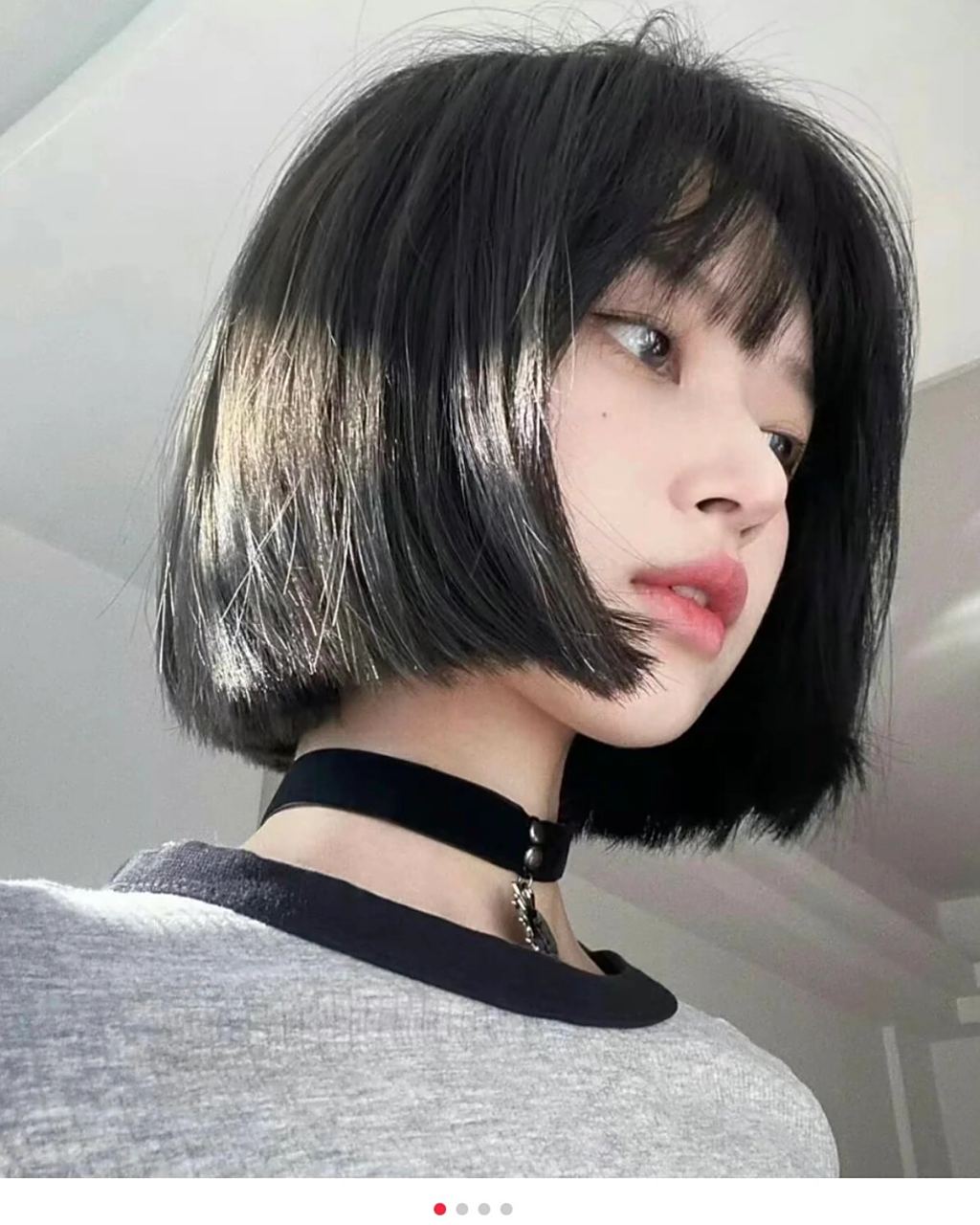 97超a短发女神,街头潮流新宠99  哇!